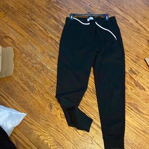 Black sweatsuit